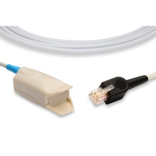 Cables & Sensors # S410-180 - Palco Compatible Direct-Connect SpO2 Sensor Adult Clip Bag of 1 Compatible with Mediaid All
