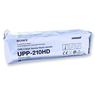 Cables & Sensors # 12004 - Sony Compatible ECG/EKG Chart Paper - UPP-210HD Size: 130 prints Approx. 130 Prints per Roll