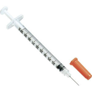 BD  # 324910 - U-100 Insulin Syringe 3/10cc, 29G x 1/2