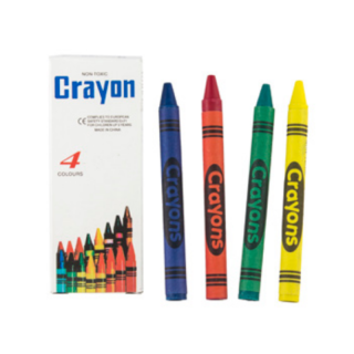 Dukal # CR01 - Crayons, Multi-Color, 4/BX, 12 BX/PK, 64 PK/CS