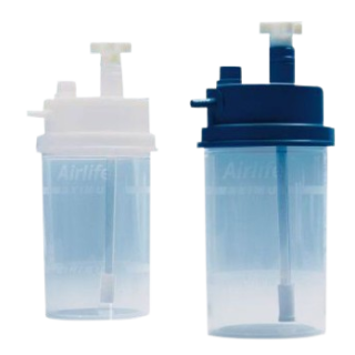 Carefusion # 2003 - AirLife Empty Humidifier Bottle  370 mL Capacity with 3 PSI White Cap, 50/CS