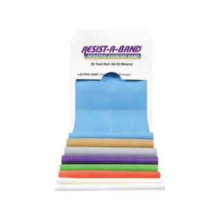 Dukal # LXB5873R - Resist-A-Band Exercise Bands, 5 Feet, Latex, Purple, Special Heavy, 1/PK, 40 PK/BX