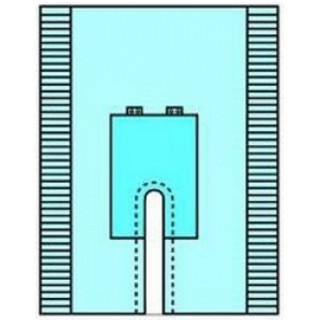 Cardinal Health # 8475 - U-Plas Drape  Sterile Surgical Drape for Precise Procedure Coverage, 60