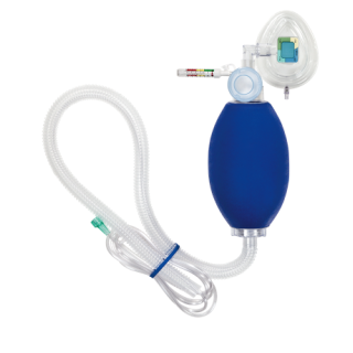 Carefusion # 2K8004 - AirLife Adult Resuscitation Bag with O2 Reservoir Mask, 6/CS