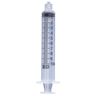 BD  # 309604 - Syringe 10 cc Luer Lock, 400/CS