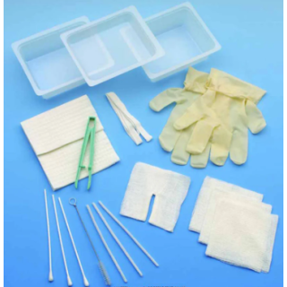 Carefusion # 4682A - AirLife Tracheostomy Cleaning Tray  Comprehensive Sterile Kit for Tracheostomy Care, 20/CS