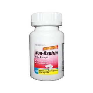 New World Imports # 50024ACC - Acetaminophen Caplets, 500mg, 100/btl, 24 btl/cs, Compare to Tylenol® Extra Strength