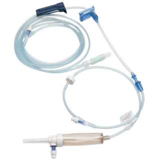 BD  # 24602-B007T - B007T Alaris Pump Module Set Non-Vented Low Sorbing with 0.2 Micron Low Protein Binding Filter, SmartSite Needle-Free Valve and Texium Closed Male Luer