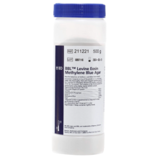 BD  # 211221 - Levine Eosin Methylene Blue Agar  Selective Differential Medium for Enteric Bacteria