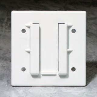 Cardinal Health # 65652-145 - Universal Wall Plate with Holes for Suction Canister,  1 Case / Each