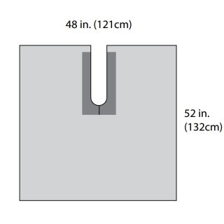 Cardinal Health # D1015 - Urological Poly Drape  48