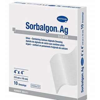 Hartmann # 999611 - Silver Calcium Alginate Dressing, 4