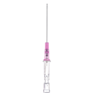 B Braun # 4252543-02 - Introcan Safety IV Catheter 20 Ga. x 1 in., FEP, Straight, 50/Bx, 4 BX/CA