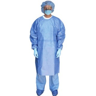Cardinal Health # 8200CG - Chemotherapy Gown  Impervious, Universal Fit for Maximum Protection, 100 EA/CS, 10 PK/CS
