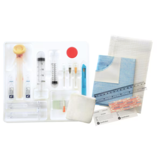 BD  # 4382A - Soft Tissue Biopsy Tray Sterile Procedure Kit with Needles Scalpel Drapes and Prep Supplies