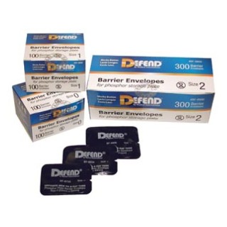 Mydent International # BF-8700 - Phosphor Plate Barrier Envelopes Size 0, 100/