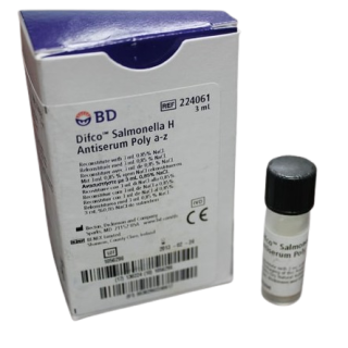 BD  # 221401 - Salmonella O Group H Antiserum  Serological Reagent for Salmonella Group Identification