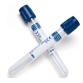 BD  # 368381 - Tube BC Vacutainer Plastic 6mL 13x100mm K2EDTA Royal Blue ,100/BX, 10 BX/CA