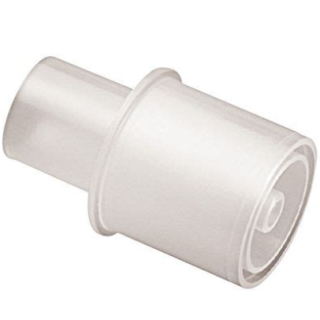 Carefusion # 5939-504 - AirLife Two-Way Connector, 15mm OD x 15mm OD, Clear, Single-Use, 150/CS