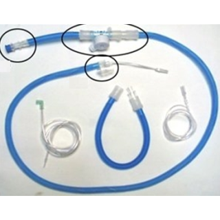 Carefusion # 6460-H12 - Pediatric Heated Respiratory Circuit  5.5 Feet, 20/CS