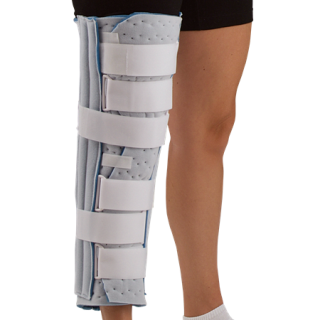 Deroyal # 7041-66 - Adjustable 26-Inch Cutaway Knee Immobilizer, EACH