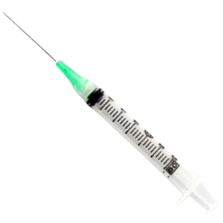 BD  # 309632 - Syringe 5cc Luer Lock with Detachable 21G x 1
