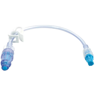 BD  # MPXT1001-C - Pressure Rated T-Connector Extension Set with Removable MaxPlus Clear Needleless Connector, 6 Inch, 1.3 mL PV, 50/CS (Continental US Only)
