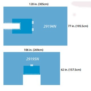 Econoline Products # 29133 - Universal Split Surgical Drape  Sterile Barrier for Versatile Surgical Applications,Sterile,10 Each / Case