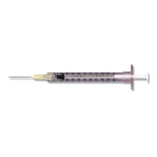BD  # 309701 - Flip Tip Syringe, 1mL, Sterile, Single-Use, (25/TR)