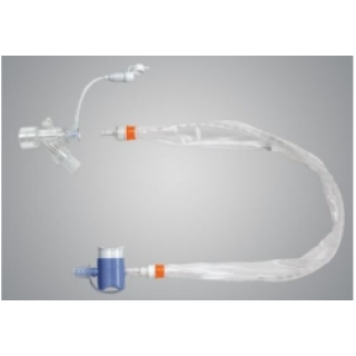 Carefusion # CSC114T - Tracheal Suction Catheter  14 Fr, Sterile, Single-Use, T-Connector, 50/CS
