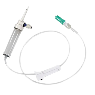 BD  # 10015104 - Primary IV Administration Set 10 Drops/mL 106 Inch Tubing Single Port Infusion Set, 50/CASE