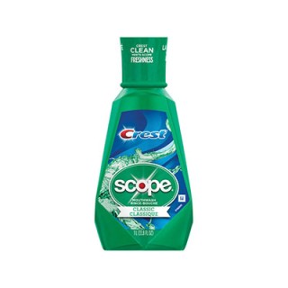 Procter & Gamble # 3700095662 - Scope Mouthwash, Classic Original Mint, 1 lt, 6/