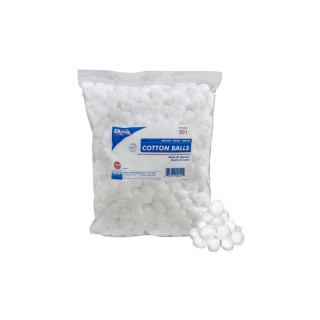 Dukal # 801 - Cotton Balls, Medium, Non-Sterile - 2000/BG, 2 BG/CS