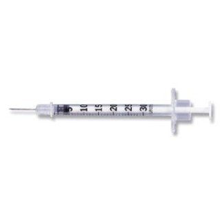 BD  # 328438 - SYRINGE/NDL, INSULIN 3/10CC 31GX5/16