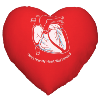 Deroyal # M13-161 - Cardiac Cushion Pillow for Post-Surgery Comfort and Support, 10/CS