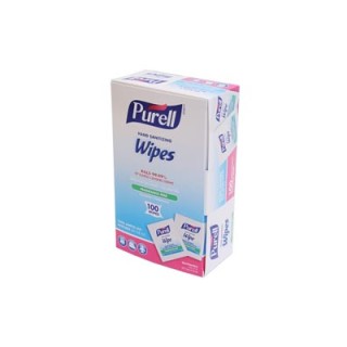 Gojo # 9022-10 - Wipes, Individually Wrapped, 100 Ct Box, 10 bx/cs
