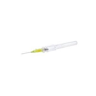 Medsource International # MS-86424 - TrueSafe Blood Control IV Catheter Push Button 24 Gauge 0.75