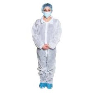 Dukal # 383XXL - Dukal Non-Sterile Coverall with Hood XXL