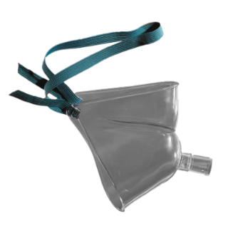 Carefusion # 1220 - Face Tent Mask  Disposable, Soft Vinyl Oxygen Delivery Interface, 50/CS