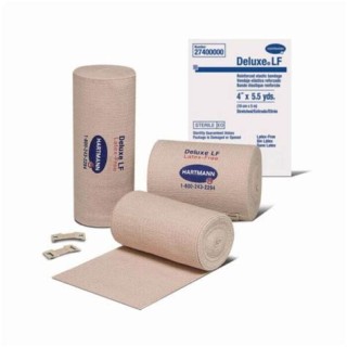 Hartmann # 39400000 - Elastic Bandage Deluxe LF #480 4x5yd 10/PK, 6 PK/CS