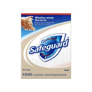 Procter & Gamble # 3700021854 - Safeguard Deodorant Bar Soap, Beige, 4 oz, 8ct/pk, 6pk/