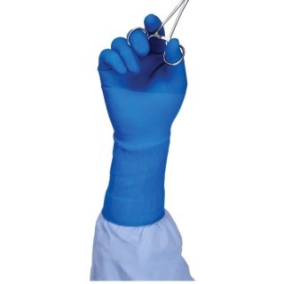 Cardinal Health # 2D72LU65 - Protexis Sterile Latex Blue with Neu-Thera Powder-free Surgical Gloves with Emollient Coating,  SIZE 6.5, 200 PR/CS, 4 BX/CS