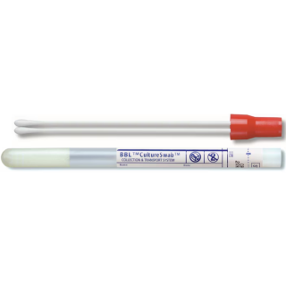BD  # 220109 - CultureSwab Stuart Transport System, Sterile Swab with Transport Medium, 50/Bx