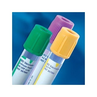 BD  # 367961 - Vacutainer PST Tube, 3.5mL, Lithium Heparin with Gel Separator, Green, Plastic, 1000/CS