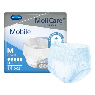 Hartmann # 915834 - Molicare Pull-On Moderate Absorbency Underwear, Size XL, 56