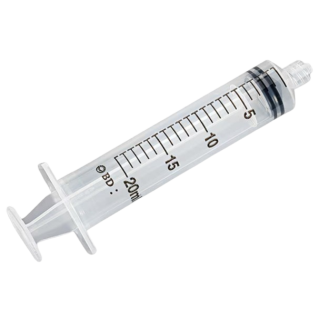 BD  # 305617 - Syringe, 20mL, Luer-LokTip, Sterile Convenience Pack Tray, Latex Free (LF), 10 tray/pk, 12 pk/cs