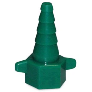 Carefusion # SH74-C50 - Universal Oxygen Tubing Adapter, Clear, Christmas Tree Style, 50/PK