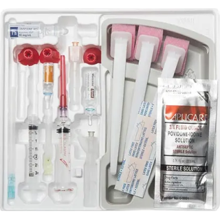 BD  # 405730 - Spinal Tray with 25G x 3.5 Inch High Flow Pencil Point Spinal Needle, Lidocaine, Epinephrine, Introducer Needle and Glaspak Syringe
