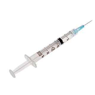BD  # 309581 - Syringes w/Needle LL Disp 3cc 25gx1