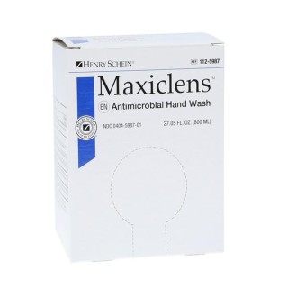 Henry Schein # 5701075 - HSI Maxiclens Starter Kit Soap 800 mL w/ Dispenser Mild Pleasant Fragrance 1/Bx